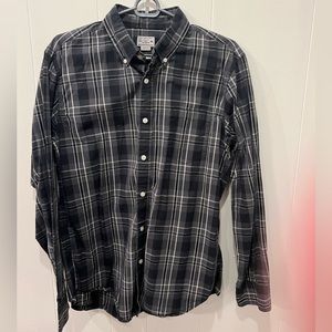 Grey J crew button down